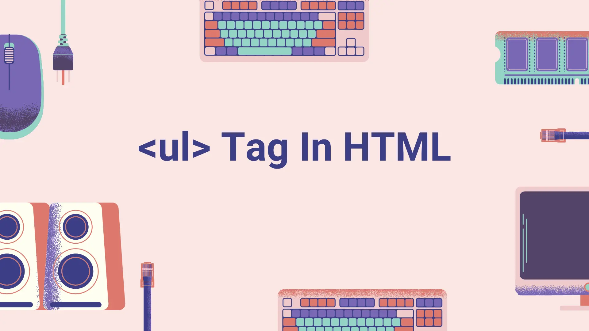 تصویر مقاله آموزش تگ ul در html